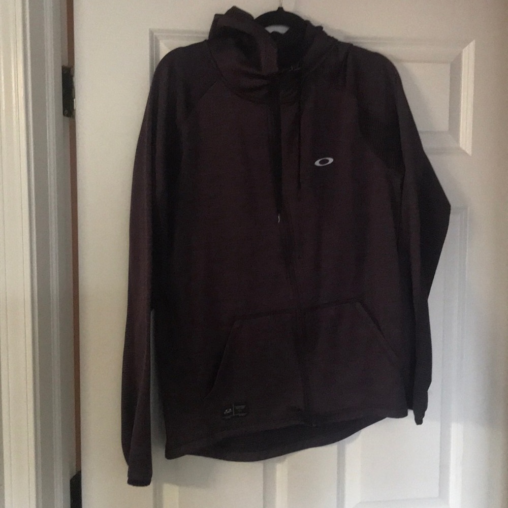 Oakley performance zip up hoodie